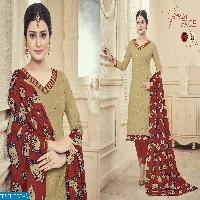 Raghav brandy Wholesale cotton pintex Dress material